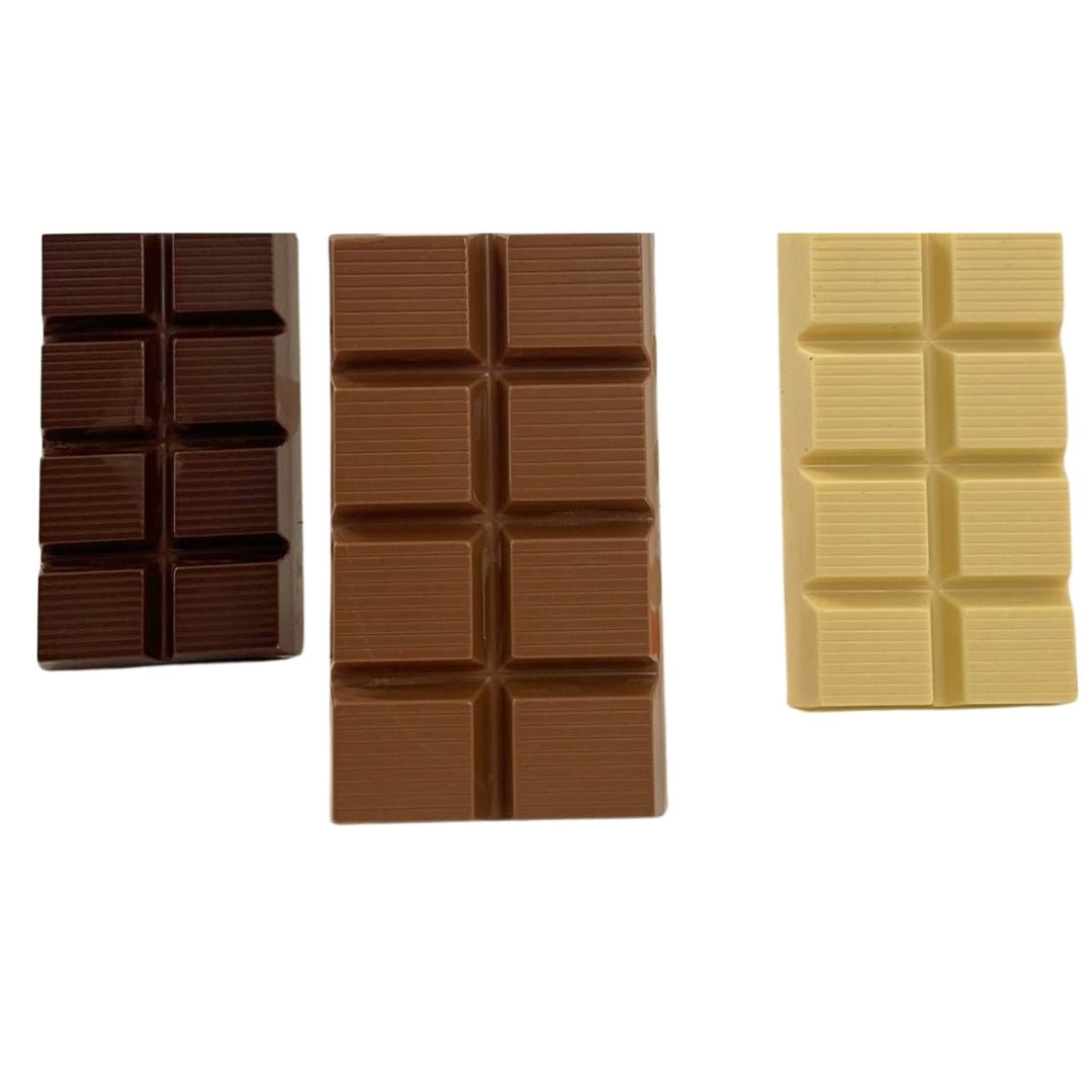 Taze | Dubai Chocolate Assortment 3 Pieces - Dark, White & Milk Chocolates