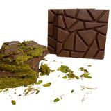 Taze | Special Dubai Chocolate Assortment 3 Pieces - Antep Pistachio, Hazelnut, and Red Fruits Filling