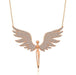 TD | Michael Angel Winged Silver Necklace