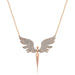 TD | Michael Angel Winged Silver Necklace