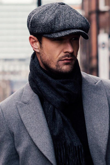 TD | Peaky Blinders Newsboy Hat - Trendy 8 - Piece Beanie Trilby