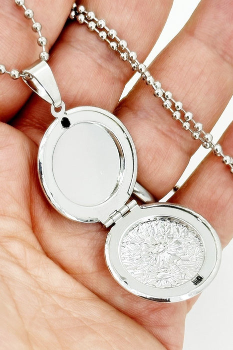 TD | Round Necklace with Photo Frame