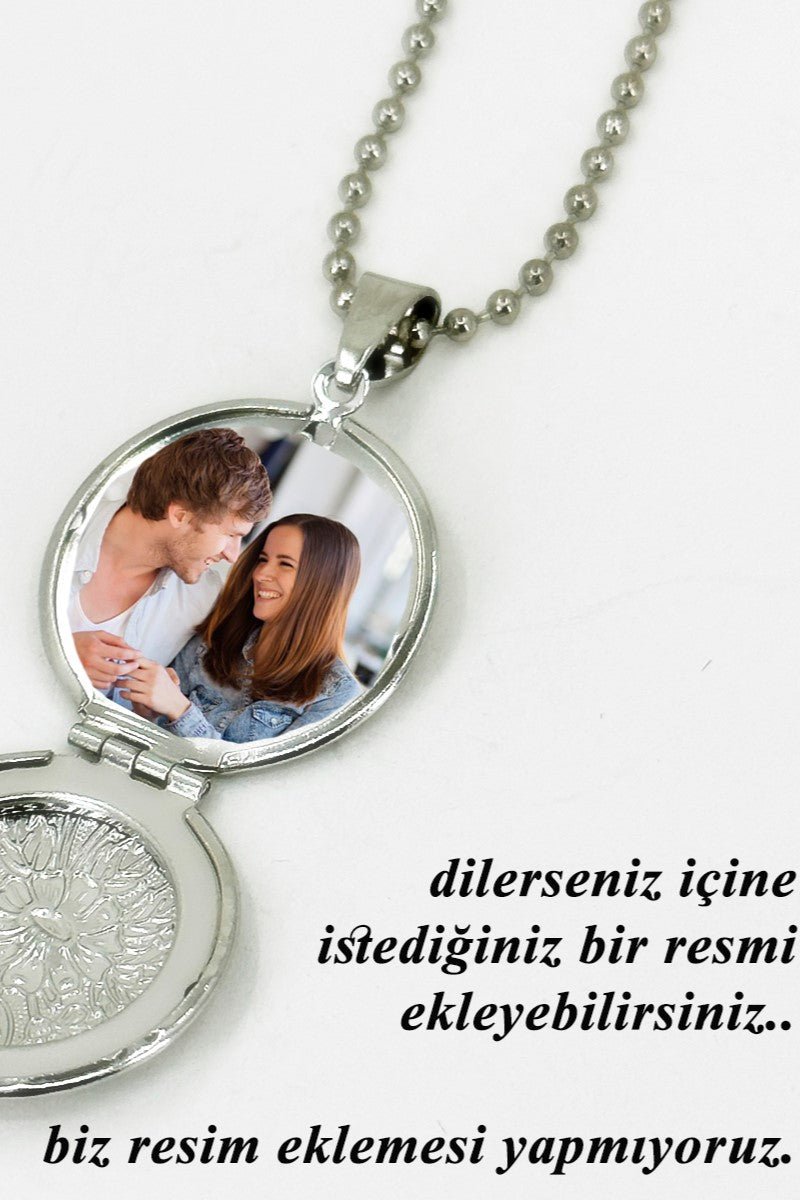 TD | Round Necklace with Photo Frame