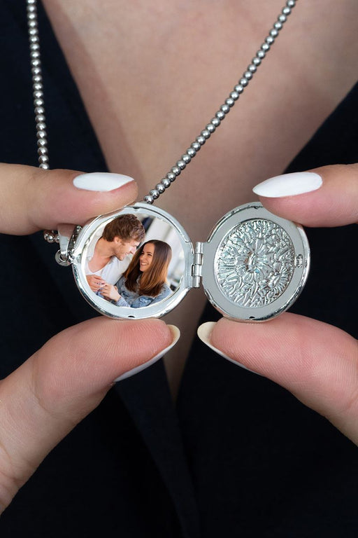 TD | Round Necklace with Photo Frame