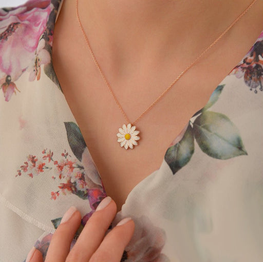 TD | Silver Daisy Necklace