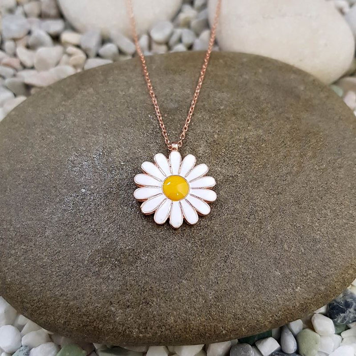 TD | Silver Daisy Necklace