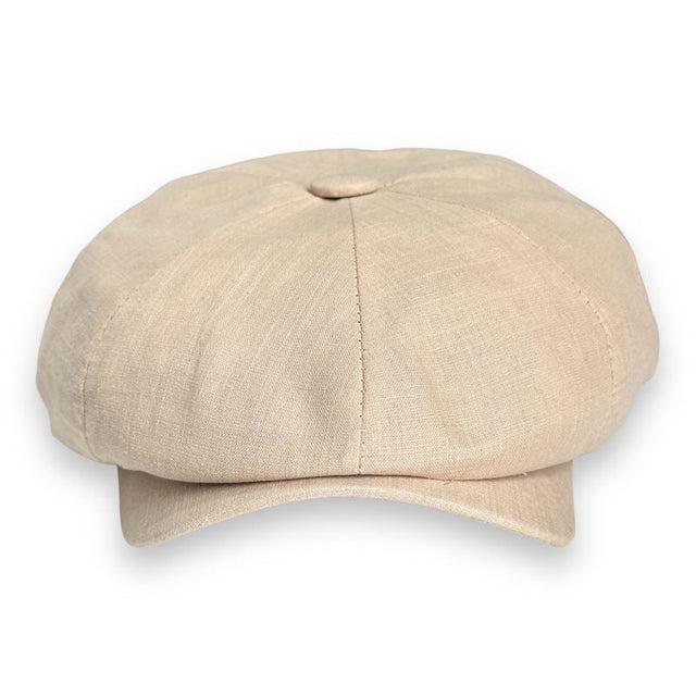 TD | Summer Linen Peaky Blinders Hat - 8 - Piece Men's Beanie