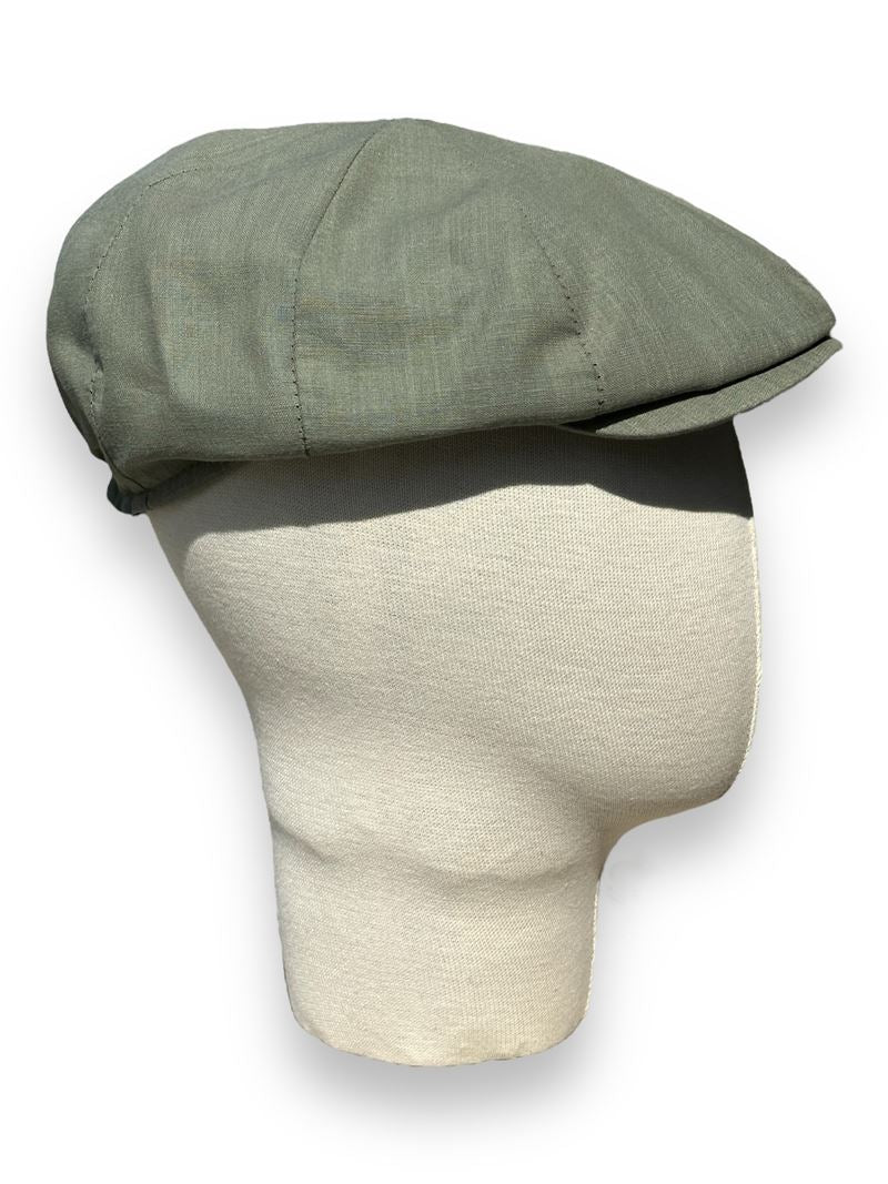 TD | Summer Linen Peaky Blinders Hat - 8 - Piece Men's Beanie