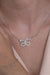 TD | Winged Infinity Women's Silver Necklace Valentine Gift for Wife or Mother