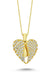 TD | Wings of Love Ladies Silver Heart Necklace