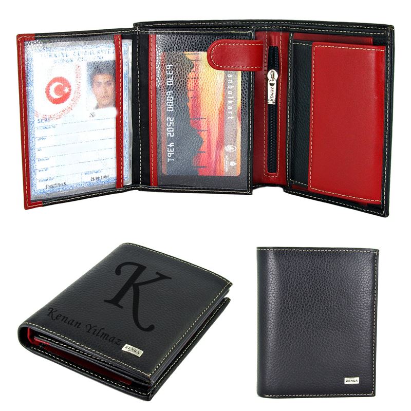 Taki | Zenga Men's Leather Wallet - Multiple Compartments