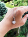 TD | Zircon Stone Daisy Model Women's Necklace