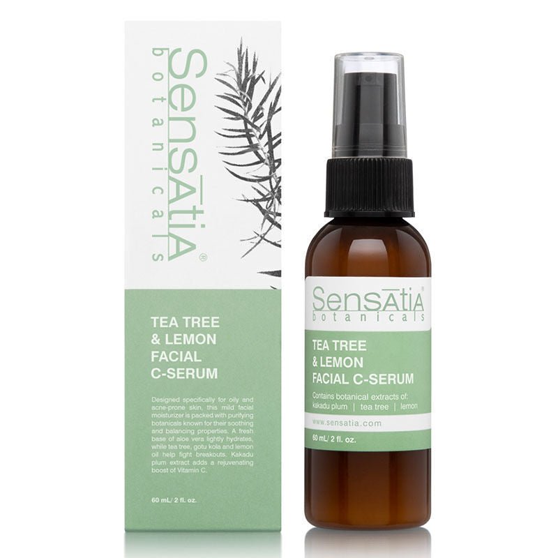 Tea Tree Lemon Vitamin C Serum - Brightening & Hydrating for Oily Skin - TryAladdin