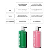 Tea Tree & Niacinamide Balancing Jelly Cleanser for Pores & Blackheads - TryAladdin