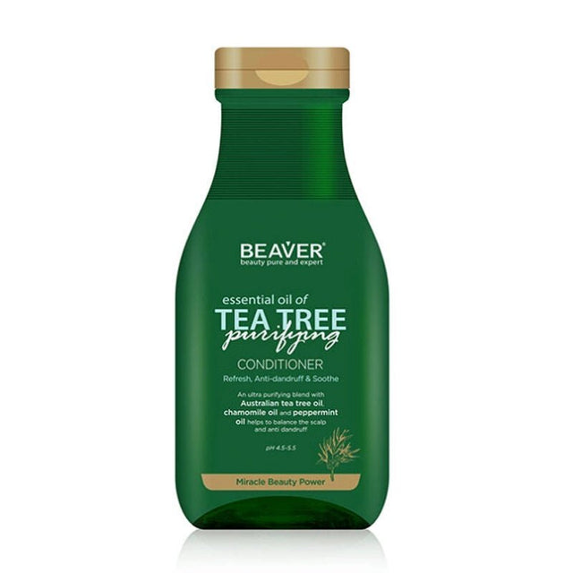 Tea Tree & Peppermint Hair Conditioner - Dry Scalp & Dandruff Care - TryAladdin