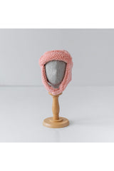 Teddy Beanie - Soft Pink for 0 Olds - TryAladdin