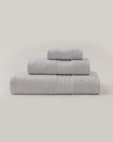 TENCEL Blend Face Towel, Ultra Soft & Absorbent, Light Gray - TryAladdin
