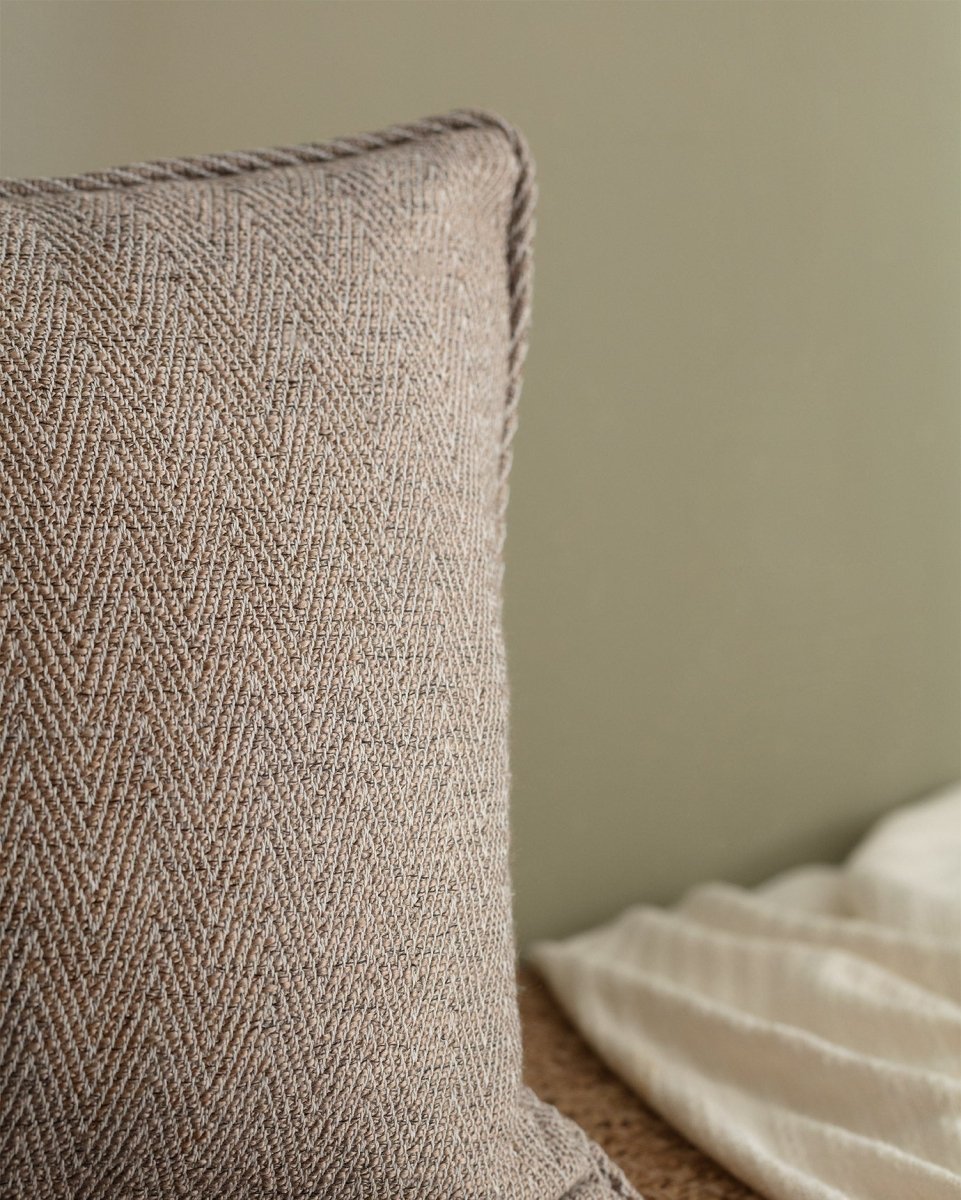 Terra Cotta Cotton Decorative Pillow Cover - TryAladdin