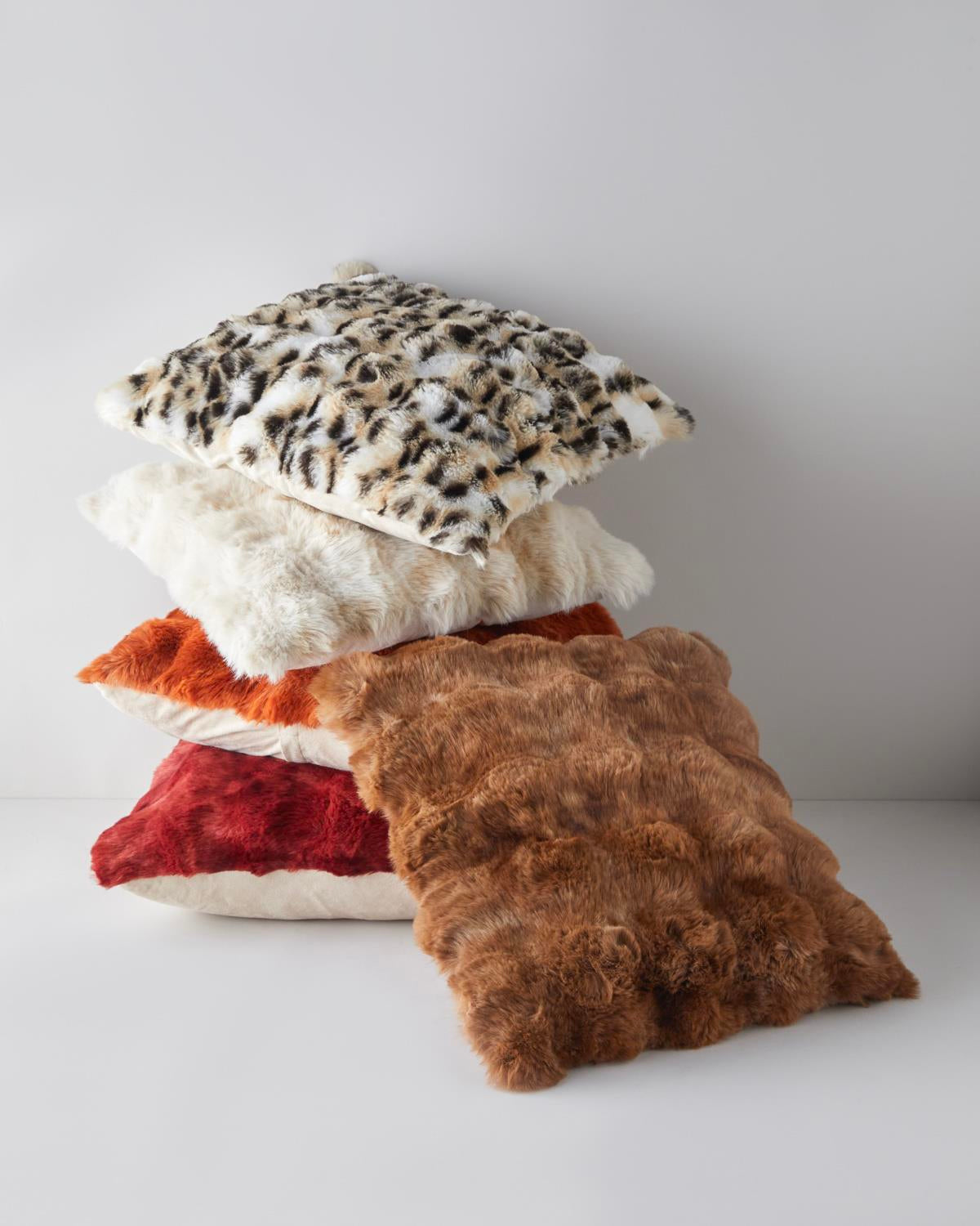 Premium-Plush-Square-Cushion-Cover-Coffee-Brown