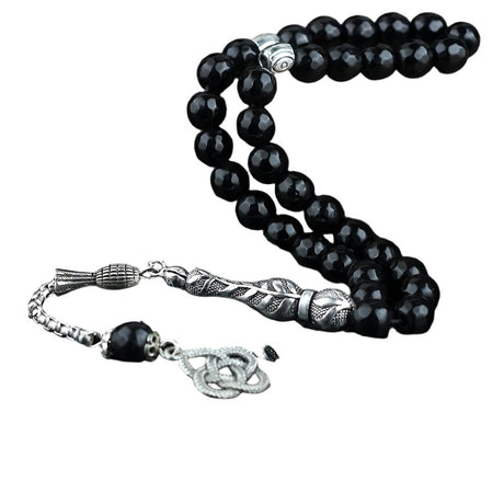 Tesbihevim | Natural Stone Tasbih with Onyx Stone