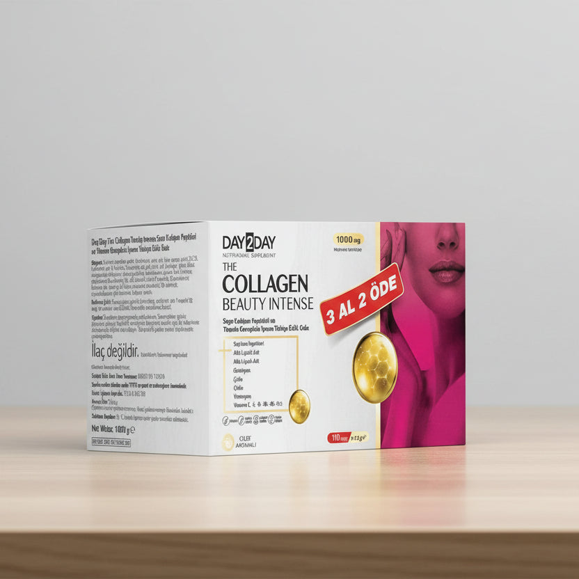The Collagen Beauty Intense - 10000mg Collagen for Radiant Skin, 90 Sachets - TryAladdin