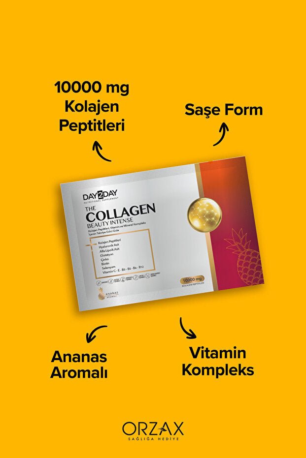 The Collagen Beauty Intense - Pineapple, 10000mg, 30 Sachets - TryAladdin