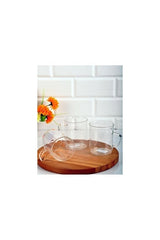 Thermisil Borosilicate Heat - Resistant Glass Mug Cups - 6 - Piece Set - TryAladdin