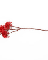 Professional Grade Red Thorn Onion Artificial Flower Single Stem