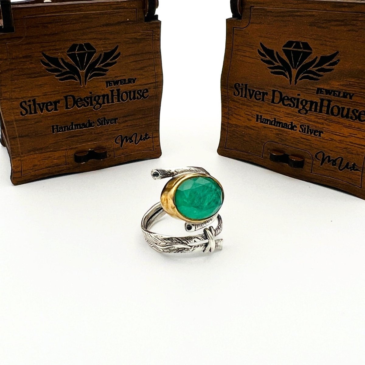 Timeless Green Tourmaline Women's Ring