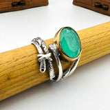 Timeless Green Tourmaline Women's Ring