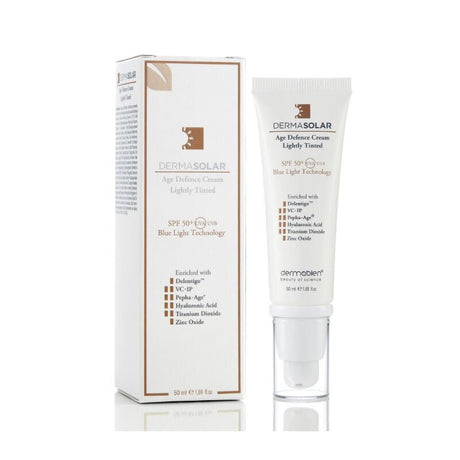 Tinted Anti - Spot & Anti - Wrinkle Sunscreen Cream SPF 50+ with Hyaluronic Acid - TryAladdin