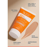 Tinted Fluid SPF 50+ - Ultra - Light Broad Spectrum UV & Blue Light Protection - TryAladdin