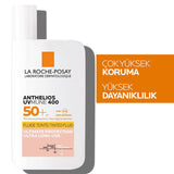 Tinted Invisible Fluid Face Sunscreen - High SPF 50+ UVA/UVB Protection - TryAladdin