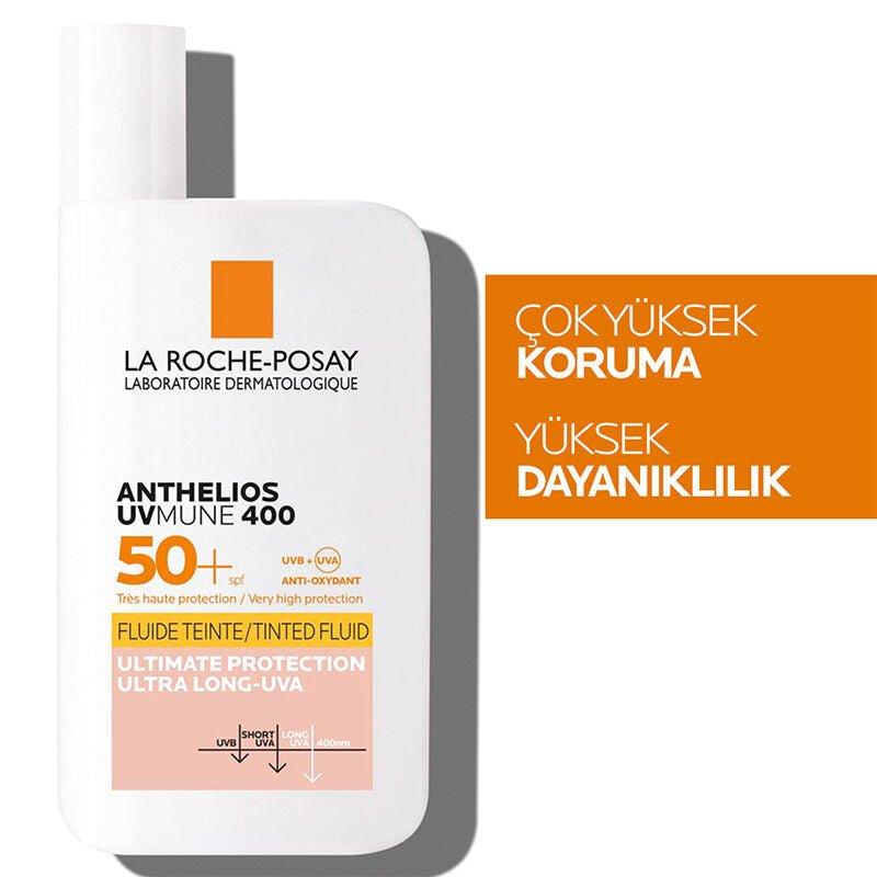 Tinted Invisible Fluid Face Sunscreen - High SPF 50+ UVA/UVB Protection - TryAladdin