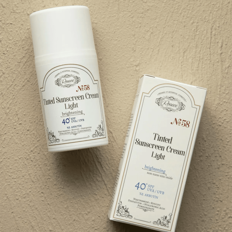 Tinted Mineral Sun Cream SPF 40+ - Brightening & Tone - Evening with Niacinamide - TryAladdin