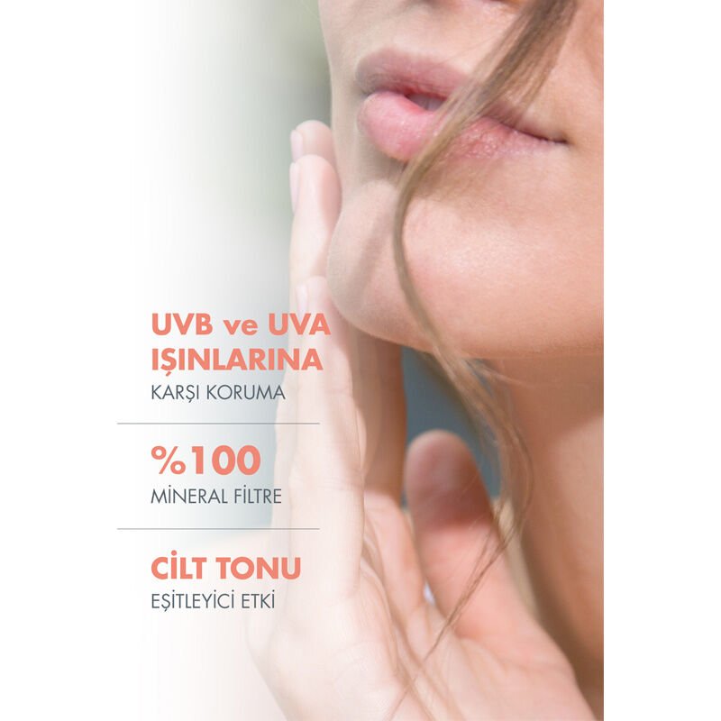 Tinted Mineral Sunscreen SPF 50+ - Tone - Evening Fluid for Sensitive Skin - TryAladdin