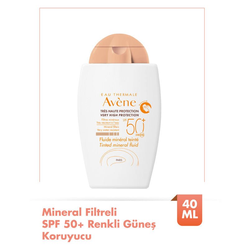 Tinted Mineral Sunscreen SPF 50+ - Tone - Evening Fluid for Sensitive Skin - TryAladdin