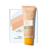 Tinted Mineral Sunscreen - SPF50+ High Coverage Mattifying Cream for Oily Skin - TryAladdin