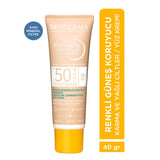 Tinted Mineral Sunscreen - SPF50+ High Coverage Mattifying Cream for Oily Skin - TryAladdin