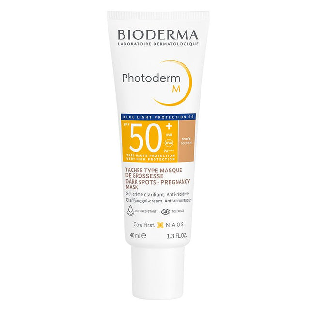 Tinted SPF 50+ Sunscreen - Anti - Spot & Blue Light Protection Gel Cream - TryAladdin
