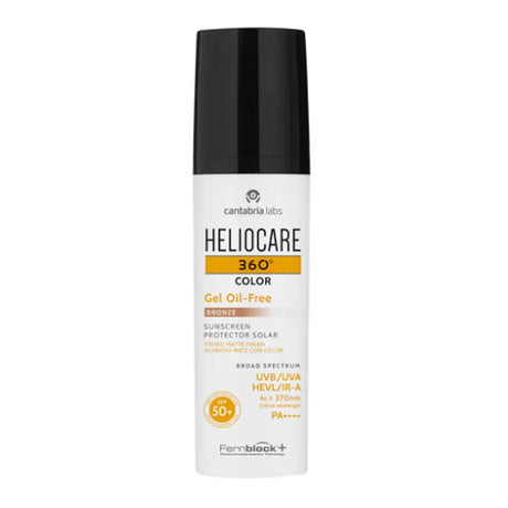 Tinted SPF 50+ Sunscreen - Oil - Free Mattifying Gel with Sebum Control - TryAladdin