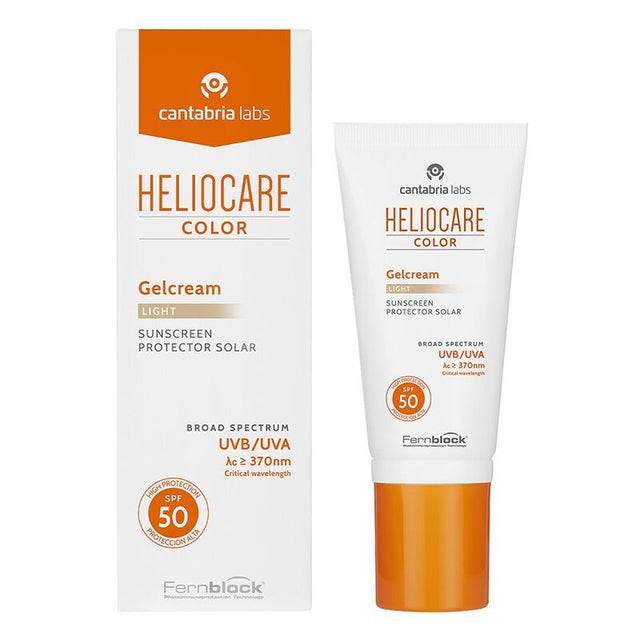 Tinted Sun Protection - SPF 50+ Antioxidant Gelcream for Even Skin Tone - TryAladdin