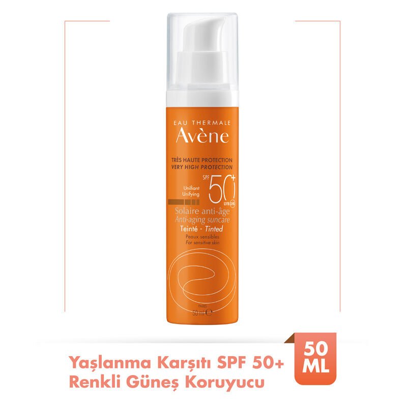 Tinted Sunscreen - Anti - Aging SPF 50+ with Antioxidant Complex - TryAladdin