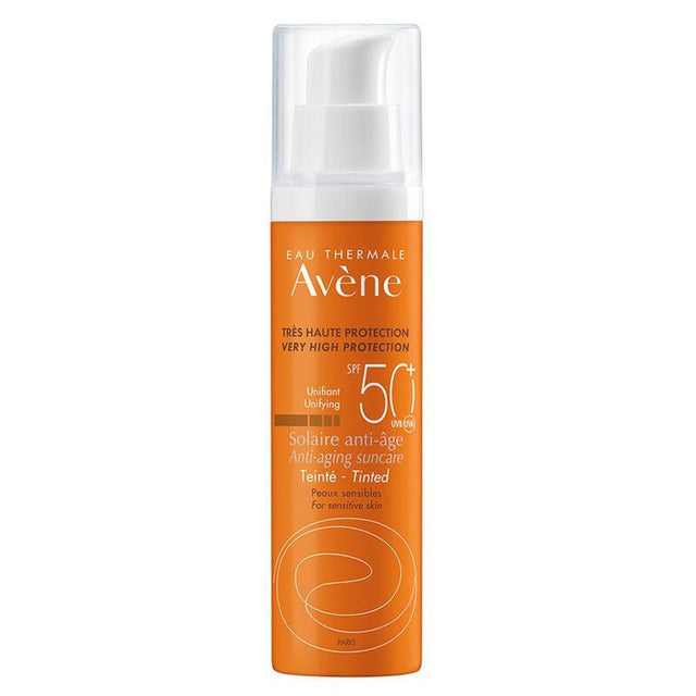 Tinted Sunscreen - Anti - Aging SPF 50+ with Antioxidant Complex - TryAladdin