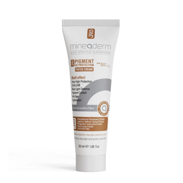 Tinted Sunscreen Cream - SPF 50+ Anti - Spot & Anti - Aging with Hyaluronic Acid - TryAladdin