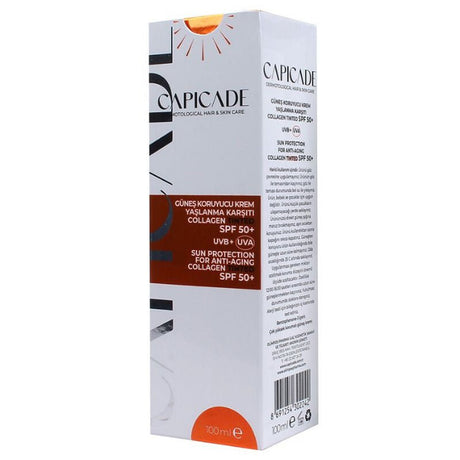 Tinted Sunscreen Cream - SPF 50+ Hydrating with Hyaluronic Acid & Collagen - TryAladdin