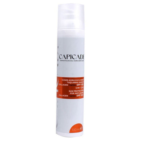 Tinted Sunscreen Cream - SPF 50+ Hydrating with Hyaluronic Acid & Collagen - TryAladdin