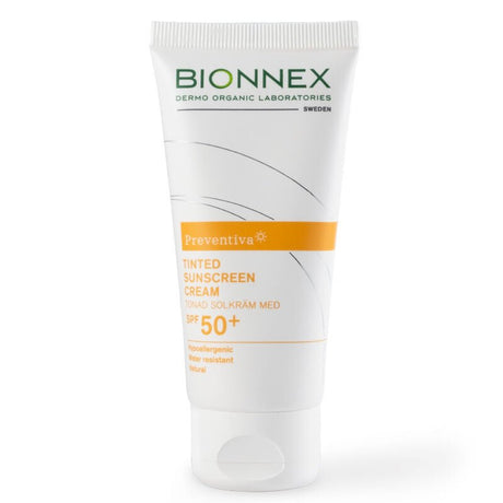 Tinted Sunscreen Cream - SPF 50+ UVA/UVB, Hydrating & Antioxidant with Vitamin E - TryAladdin