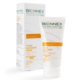Tinted Sunscreen Cream - SPF 50+ UVA/UVB, Hydrating & Antioxidant with Vitamin E - TryAladdin