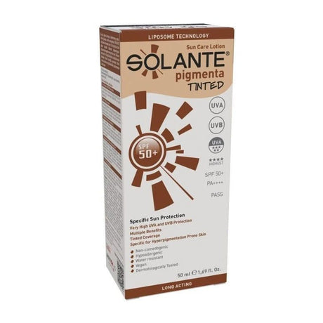 Tinted Sunscreen Lotion - Dark Spot Care SPF 50+ with Niacinamide - TryAladdin